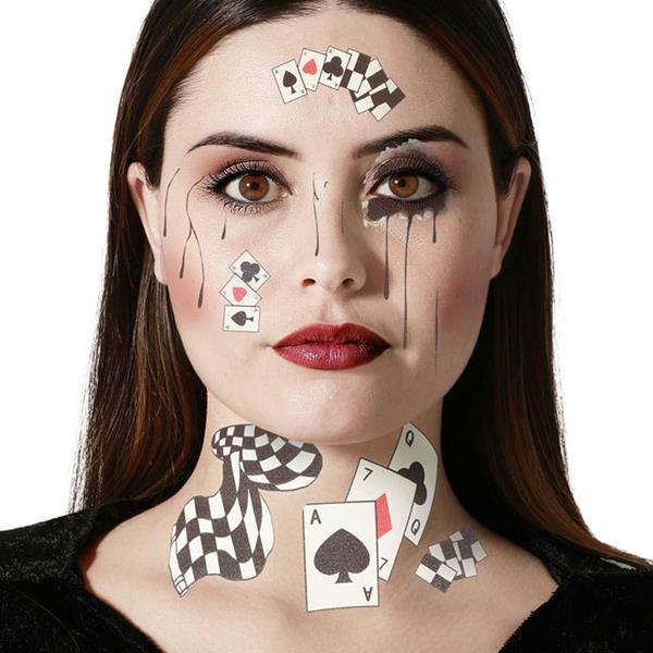Tatuagem Temporária Rainha de Copas