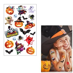 Tatuagens Adesivas Figuras Divertidas de Halloween