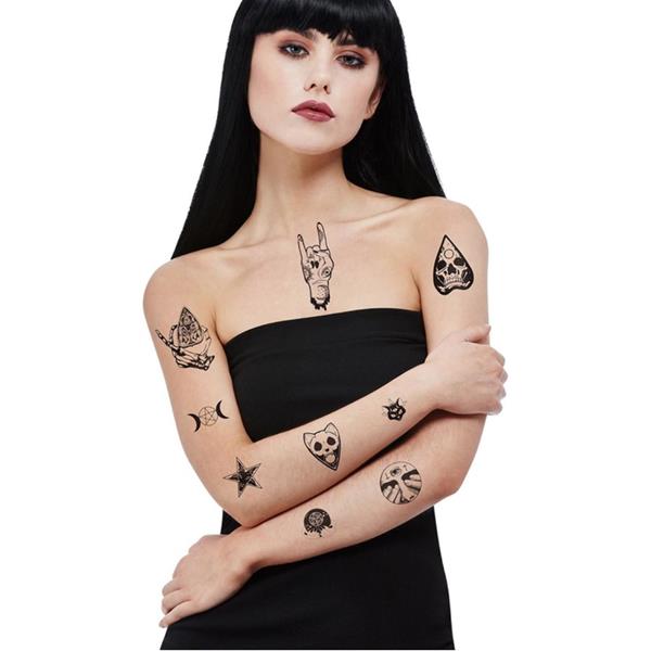 Tatuagens Temporárias Góticas