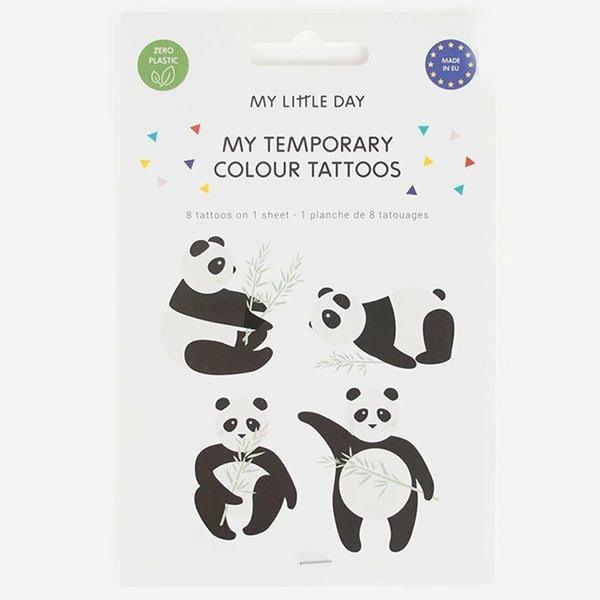 Tatuagens Temporárias Panda Amoroso