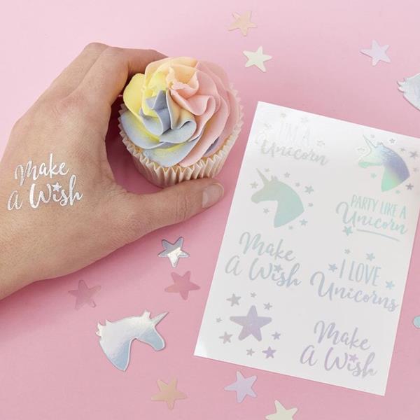 Tatuagens Temporárias Unicórnio