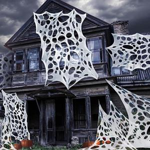 Teia de Aranha Decorativa Assustadora