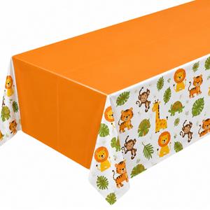 Toalha Animais da Selva Felizes, 1,20 x 1,80 mt