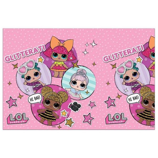 Toalha Bonecas Lol Surprise Glitter, 1,20 x 1,80 mt
