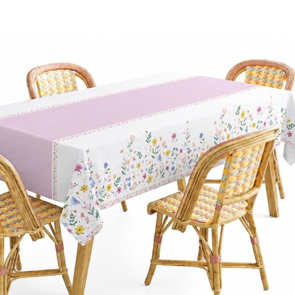 Toalha Branca e Rosa Floral, 1,20 x 1,80 mt Toalha Branca e Rosa Floral, 1,20 x 1,80 mt