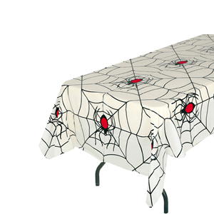 Toalha de Mesa com Teias e Aranhas, 270 x 135 Cm
