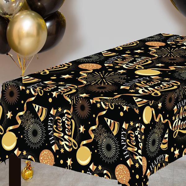 Toalha Happy New Year Glamour, 1,37 x 2,74 mt Toalha Happy New Year Glamour, 1,37 x 2,74 mt