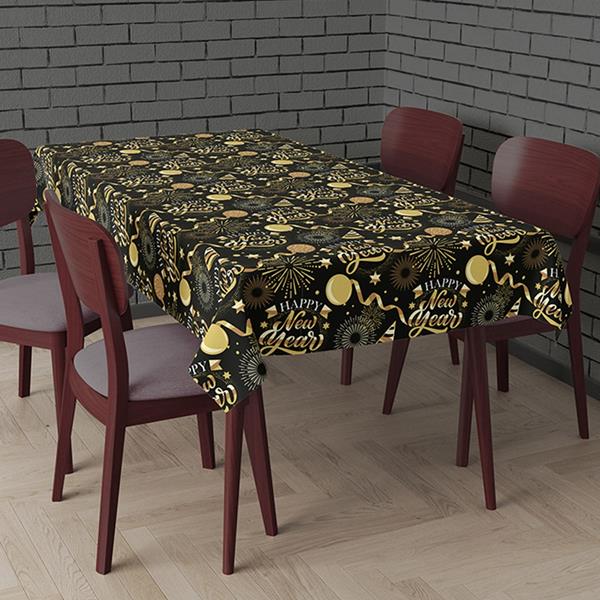 Toalha Happy New Year Glamour, 1,37 x 2,74 mt