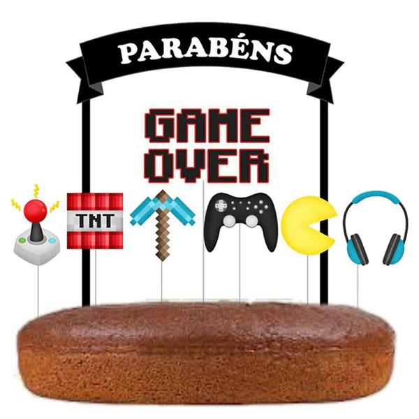 Topo de Bolo Game Over
