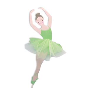 Topper Bailarina Ballet Verde