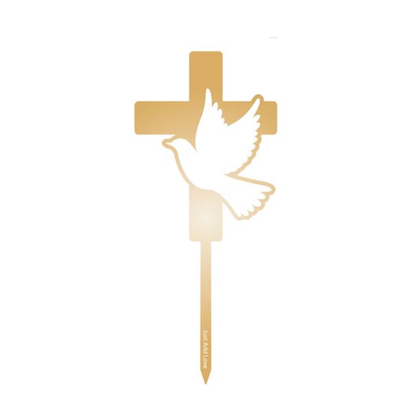 Topper Cruz com Pomba