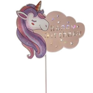 Topper Unicórnio com Luz