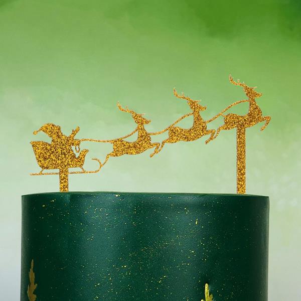 Topper Trenó de Pai Natal