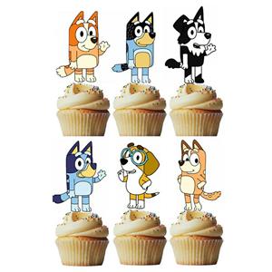 Toppers As Aventuras da Bluey, 6 unid.