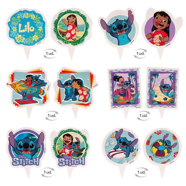 Toppers e Cupcake Wraps Stitch