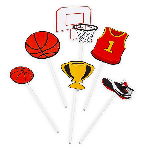 Toppers Figuras Basquetebol, 6 unid.