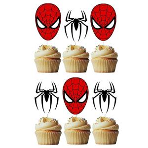 Toppers Homem Aranha, 6 unid.