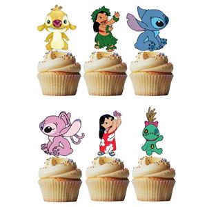 Toppers Lilo e Stitch, 6 unid.