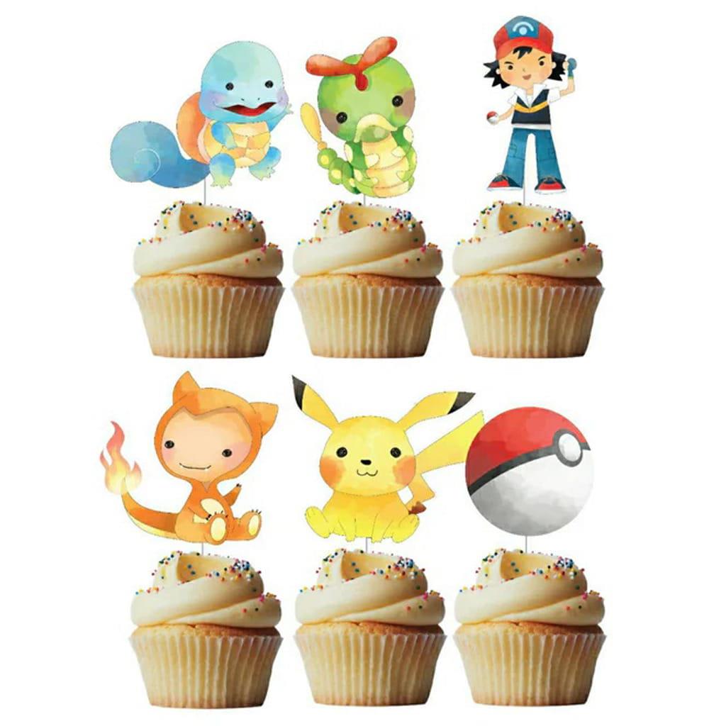 Toppers Pokémon, 6 unid.