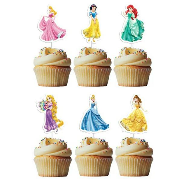 Toppers Princesas, 6 unid.
