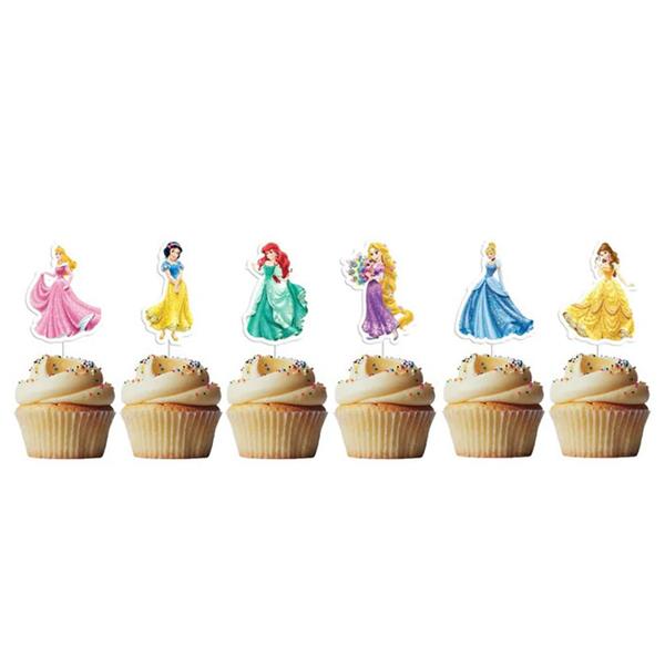 Toppers Princesas, 6 unid.