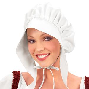 Touca Donzela Medieval Branca