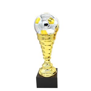 Troféu com Bola de Futebol, 31 cm