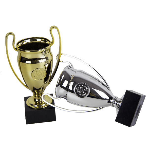 Troféu Taça Vencedor Metalizado, 20 Cm