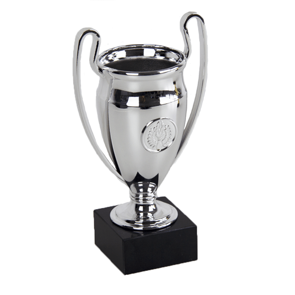 Troféu Taça Vencedor Metalizado, 20 Cm