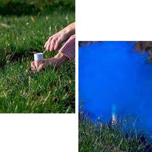 Tubo de Fumo Revelação Azul Tubo de Fumo Revelação Azul