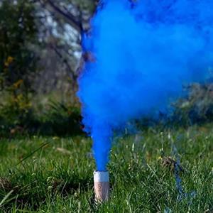 Tubo de Fumo Revelação Azul Tubo de Fumo Revelação Azul