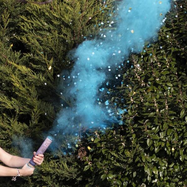 Tubo Lança Confetis e Fumo, Boy