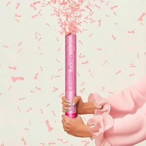 Tubo Lança Confetis Pénis Rosa