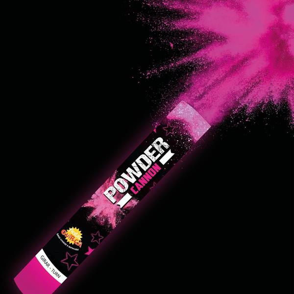 Tubo Lança Pó Holi Rosa