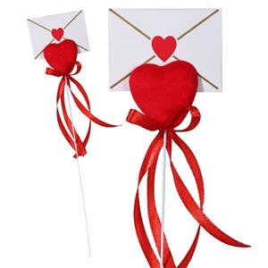 Vareta Coração com Envelope