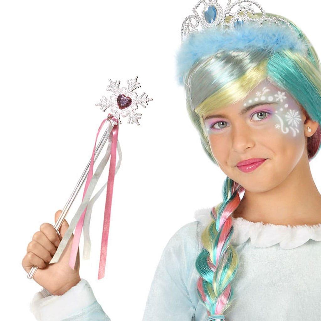 Varinha Princesa com Floco de Neve, 33 cm