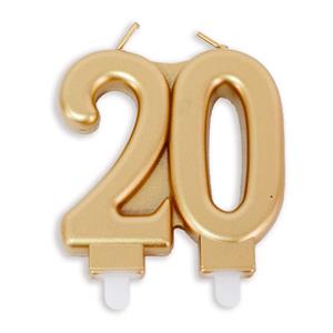 Vela 20 anos Dourada