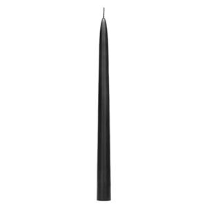 Vela Alta Preta para Castiçal, 24 cm