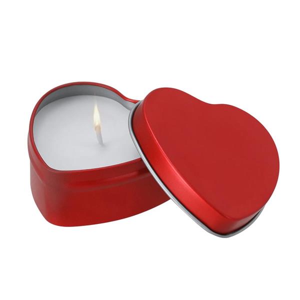 Vela Aromática Coração Vermelho