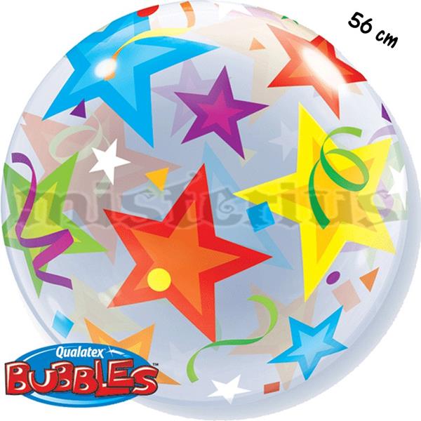Balão Bubble Estrela 56cm