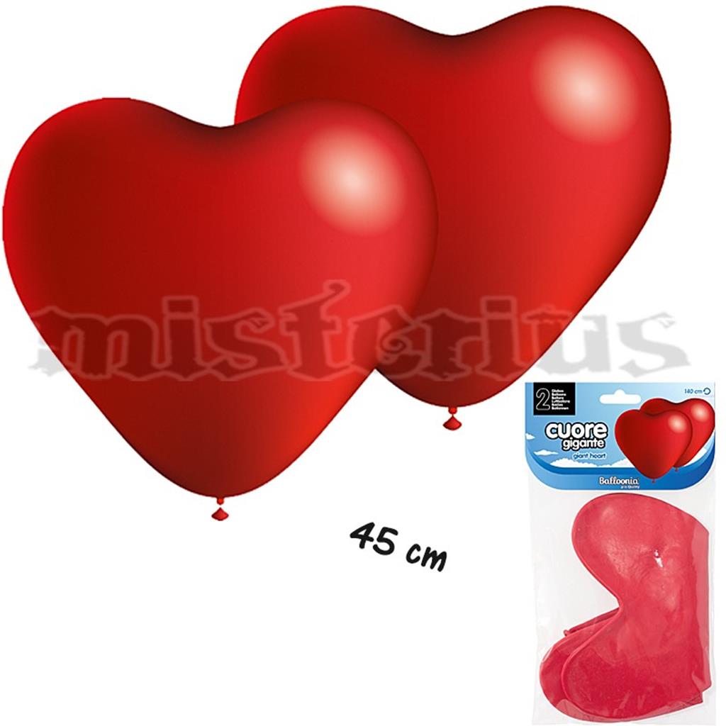Balão Coração Gigante, 2 Unid.