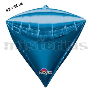 Balão Diamond Ultrashape Foil, 43 cm