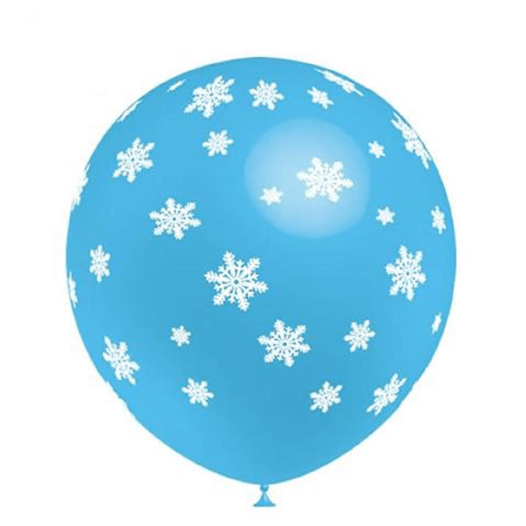 Balão Flocos Neve, 8 unid.
