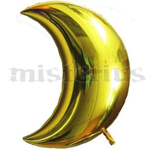Balão Foil Lua Dourado