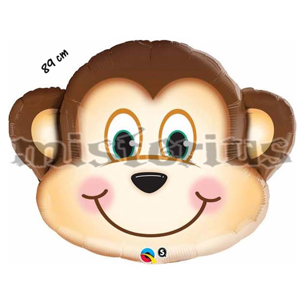 Balão Foil Macaco Shape