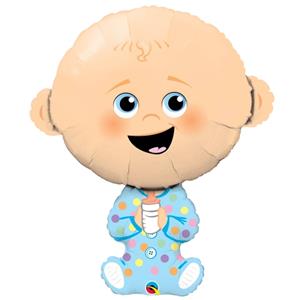 Balão Foil Menino Bebé, 97cm