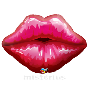 Balão Lábio Vermelho 30cm