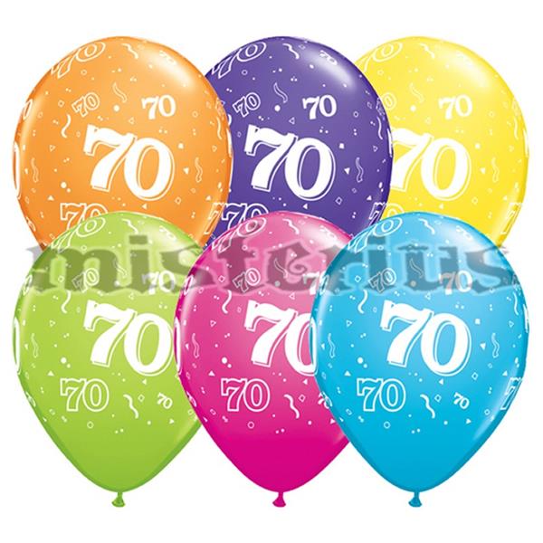 Balao Latex 70 Anos 6 und Multicor