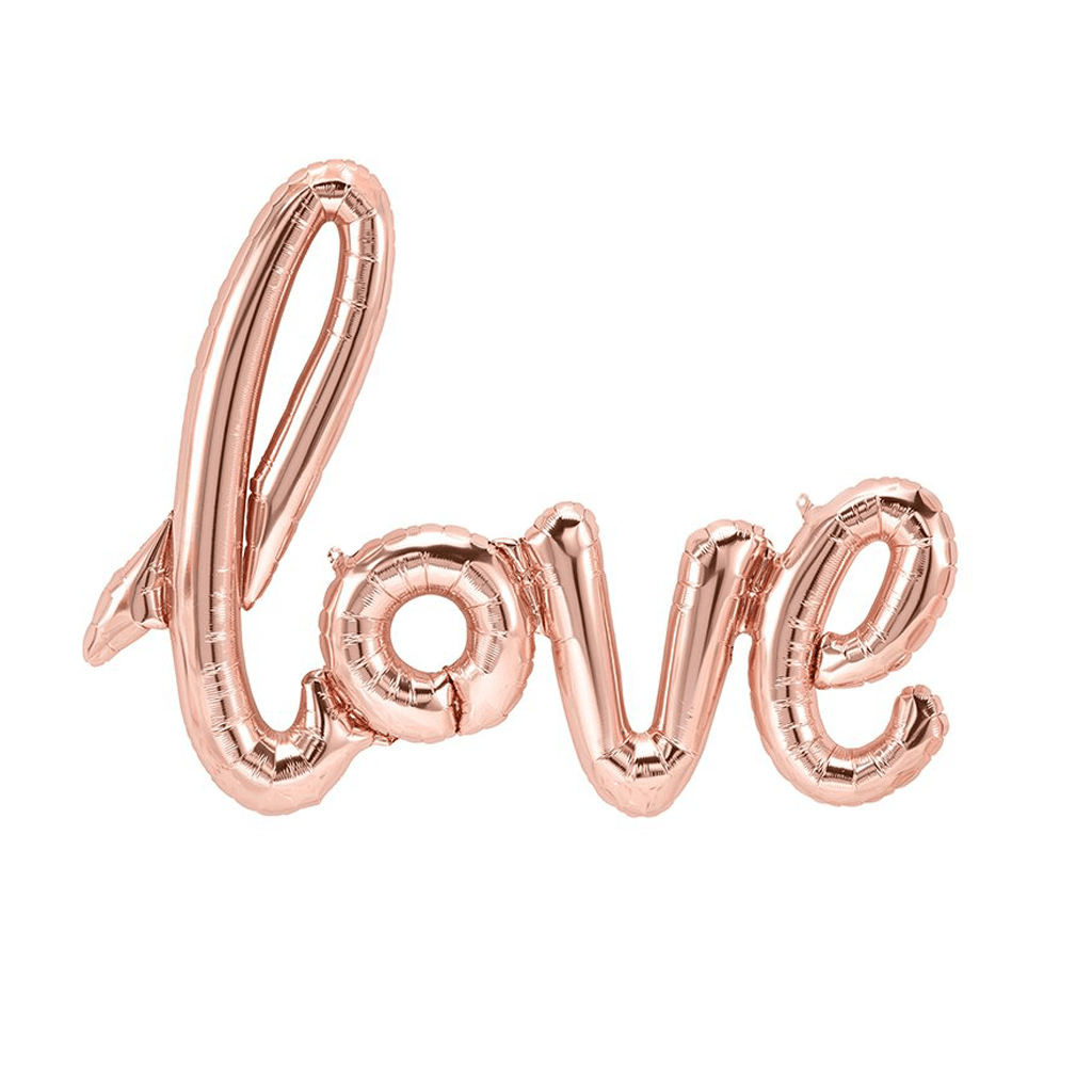 Balão Love Foil 76x56cm