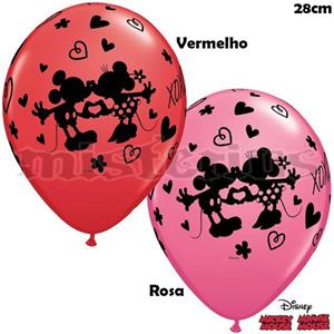 Balão Mickey e Minnie XOXO, Unid.